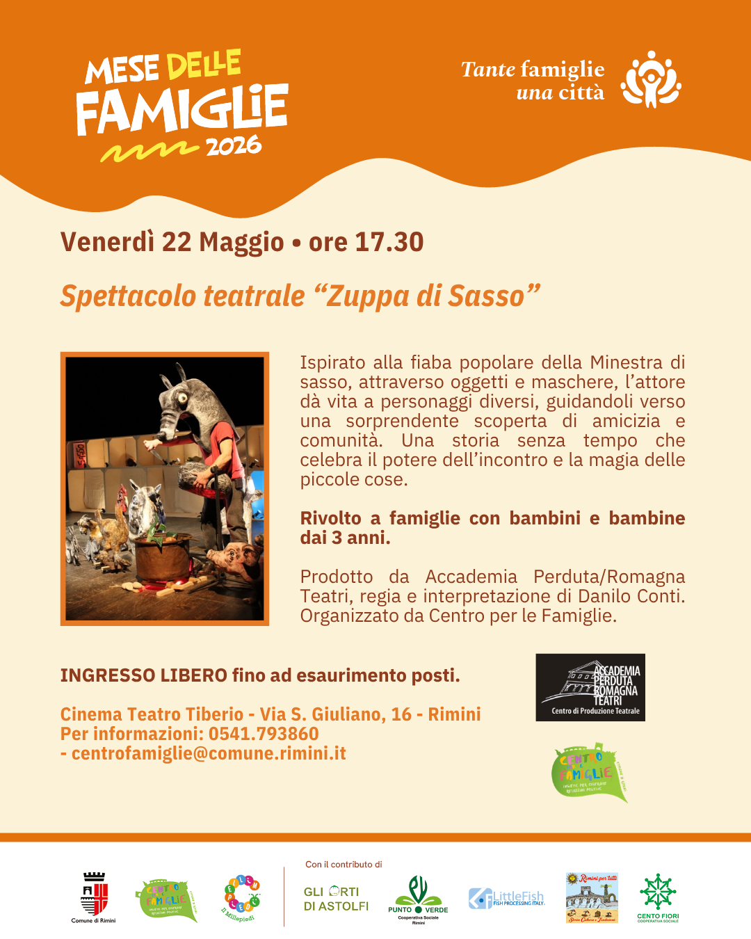 Zuppa di sasso mese fam 2026